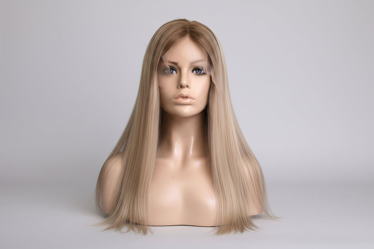 טופר באלאיאז׳ בלונד ‎40–60 ס״מ | HD לייס ‎20×20 ס״מ